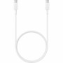 Câble Micro USB Samsung EP-DA705BWEGWW Blanc 1 m