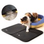 Tapis de Litière pour Chat Clikatt InnovaGoods Noir (Reconditionné A)