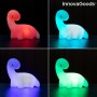 Lámpara Dinosaurio LED Multicolor Lightosaurus InnovaGoods IG815318 Blanco Vinilo (1 unidad) (Reacondicionado B)