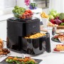 Friteuse sans huile avec balance InnovaGoods Acier inoxydable Noir 5 L 1500 W (Reconditionné D)