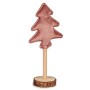 Sapin de Noël Polyester Rose Bois 8 x 13 x 30 cm (12 Unités)