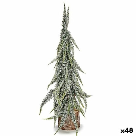 Árbol de Navidad Verde Madera Plástico 6 x 38 x 9 cm (48 Unidades)