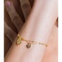 Pulsera Mujer Amen BR2ALCUG Dorado