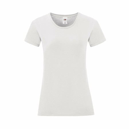 T-shirt à manches courtes femme 141317 100 % coton