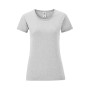 T-shirt à manches courtes femme 141325 100 % coton