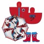 Poncho Impermeable con Capucha Spiderman S/M