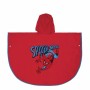 Poncho Impermeable con Capucha Spiderman S/M