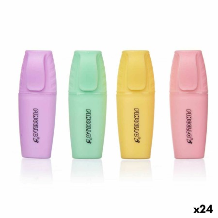 Set de Marcadores Fluorescentes Multicolor Pastel (24 Unidades)