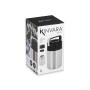 Thermos pour aliments Argenté Noir Métal Plastique 1 L 11,5 x 19,5 x 11,5 cm (8 Unités)