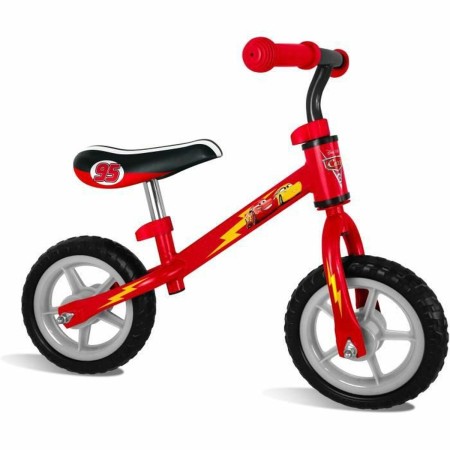 Bicicleta Infantil Cars Lightning McQueen Sin Pedales 10"