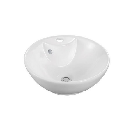 Lavabo Oceanic Tanã Cerámica Redondo 41 x 41 x 18,5 cm