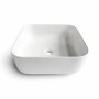 Lavabo Oceanic Lenã Céramique Carré 39,5 x 39,5 x 14 cm