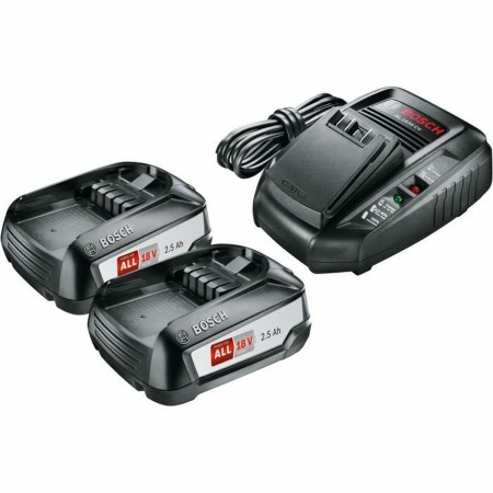 Set de cargador y baterías recargables BOSCH 1600A011LD 2,5 Ah Litio Ion 18 V