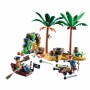 Playset  Playmobil Pirates island - Treasure Island Adventure 70962     104 Piezas