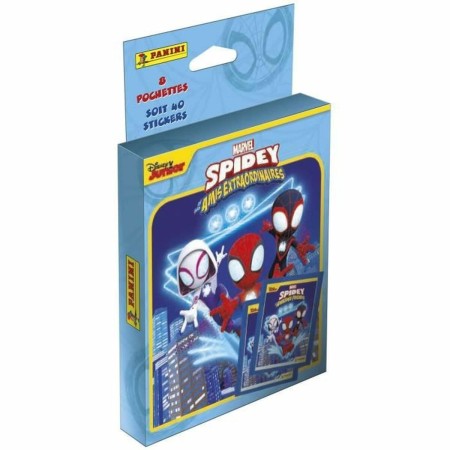 Pack de cromos Panini Spidey and her extraordinary friends 8 Unidades Sobres