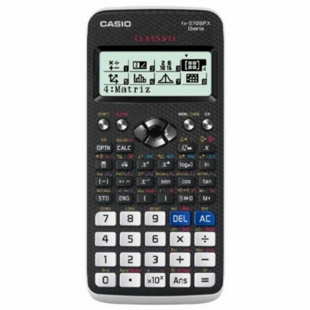 Calculadora Científica Casio FX-570SPXII-S-ET Negro Plástico