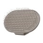 Brosse Animaux de compagnie Gris Métal Silicone 14 x 21,5 x 5 cm (24 Unités)