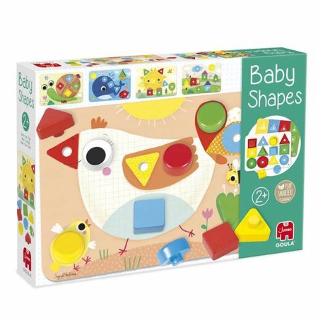 Puzzle Infantil Goula Baby Shapes Multicolor