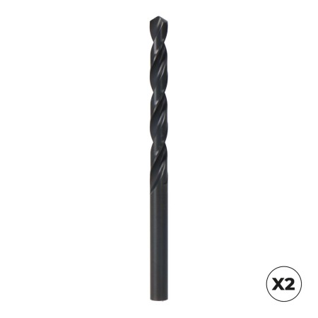 Broca para metal Izar iz27403 Koma Tools DIN 338 Cilíndrica Corta 2 mm (2 Unidades)