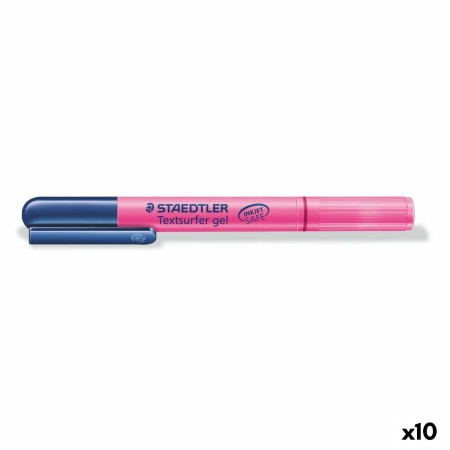 Marcador Fluorescente Staedtler Textsurfer Gel 264 Rosa (10 Unidades)