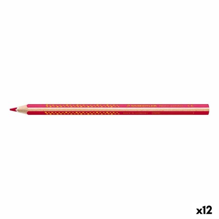 Lápices de colores Staedtler Jumbo Noris Rosa (12 Unidades)