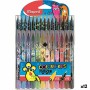 Ensemble de Marqueurs Maped COLOR´PEPS MONSTER Multicouleur (12 Unités)