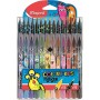 Set de Rotuladores Maped COLOR´PEPS MONSTER Multicolor (12 Unidades)