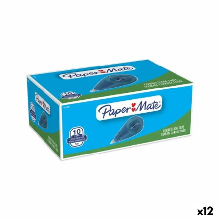 roller correcteur Paper Mate Pack (12 Unités)