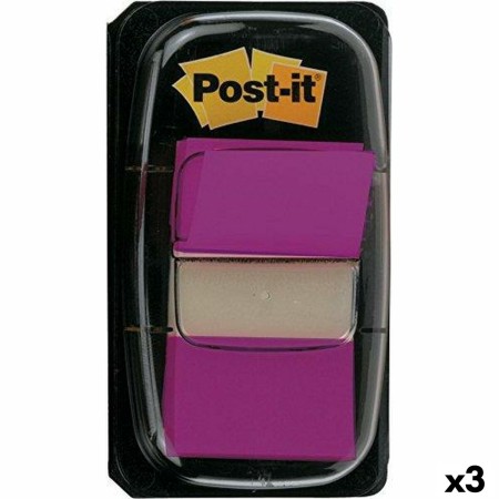 Notas Adhesivas Post-it Index 25 x 43 mm Violeta (3 Unidades)