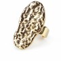 Anillo Mujer Shabama Tribeca Latón Bañado en flash dorado Ajustable