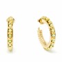 Boucles d´oreilles Femme Shabama Etiopia Laiton En or Vert 3 cm