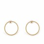 Boucles d´oreilles Femme Shabama Suri Laiton En or 4 cm