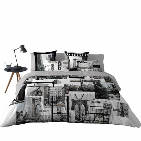 Funda Nórdica Naturals DOWNTOWN Cama de 180 3 Piezas 260 x 220 cm