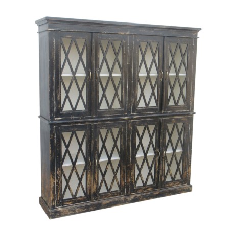 Présentoir Home ESPRIT Bois Verre 170 x 40 x 183 cm