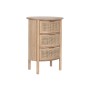 Table de Nuit Home ESPRIT Naturel Caoutchouc 48 x 35 x 66 cm