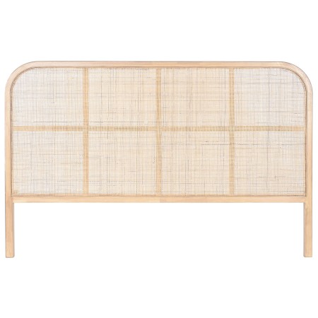 Cabecero de Cama Home ESPRIT Natural Madera de caucho 180 x 3,5 x 120 cm