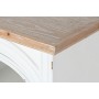 Table de Nuit Home ESPRIT Blanc Naturel Métal Sapin 45 x 40 x 56 cm