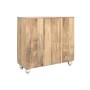 Aparador Home ESPRIT Blanco Cristal Madera de mango 107 x 43 x 101 cm