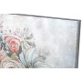 Cuadro Home ESPRIT Flores Moderno 75 x 3,7 x 100 cm (2 Unidades)