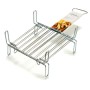 Grill Double 25 x 25 cm Acier zingué (5 Unités)