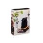 Organisateur de capsules de café Noir Naturel Métal Bambou 21 x 57 x 8,5 cm