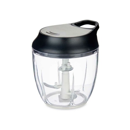 Déchiqueteuse Noir Transparent Métal Plastique 13,5 x 14,5 x 12 cm