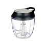 Déchiqueteuse Noir Transparent Métal Plastique 13,5 x 14,5 x 12 cm