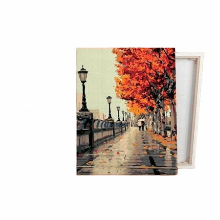 Set de peinture par chiffres Alex Bog Parisian Autumn 40 x 50 cm