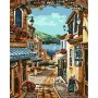 Set de peinture par chiffres Alex Bog Descent to Lake di Iseo 40 x 50 cm