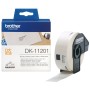 Etiquetas para Impresora Brother DK-11201 Blanco 29 x 90 mm Negro Negro/Blanco (3 Unidades)