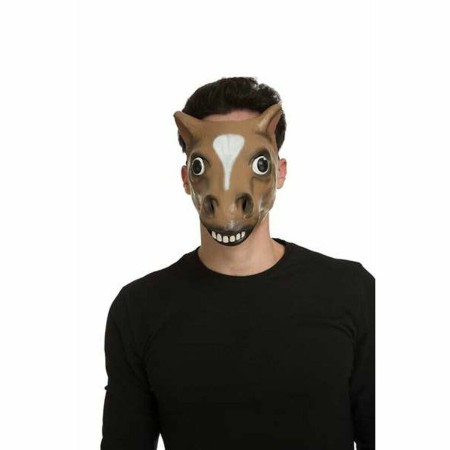 Masque My Other Me Cheval Marron Taille unique