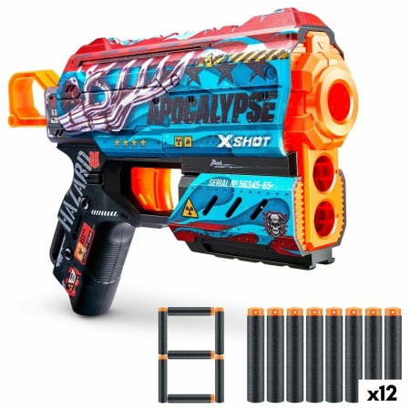 Pistola de Dardos Zuru X-Shot Flux 21,5 x 14 x 4 cm (12 Unidades)