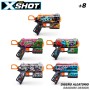 Pistola de Dardos Zuru X-Shot Flux 21,5 x 14 x 4 cm (12 Unidades)