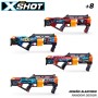 Pistola de Dardos Zuru X-Shot Last Stand 58,5 x 23,5 x 9 cm (6 Unidades)